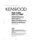 Kenwood KDC-C719PM MP3 Player User Manual