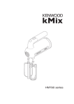 Kenwood HM790 series Mixer User Manual