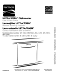 Kenmore 665.1324 Dishwasher User Manual