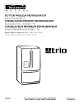 Kenmore 596.762537 Refrigerator User Manual