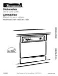 Kenmore 587.14202 Dishwasher User Manual