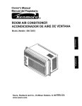 Kenmore 580.72053 Air Conditioner User Manual