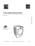 Kenmore 4908 Washer User Manual