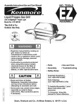 Kenmore 415.16218 Gas Grill User Manual