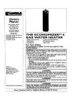 Kenmore 153.332318 Water Heater User Manual