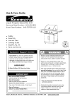 Kenmore 119.16312800 Gas Grill User Manual