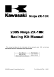 Kawasaki KX65 Motorcycle User Manual