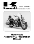 Kawasaki 1600 Motorcycle User Manual