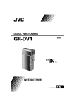 JVC YU30052-625-1 Camcorder User Manual
