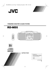 JVC RD-MD5 Electronic Keyboard User Manual
