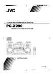 JVC PC-X290 MP3 Player User Manual