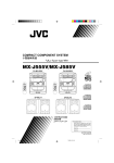 JVC MX-J555V CD Player User Manual