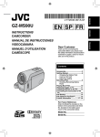 JVC LYT1729-001B Camcorder User Manual