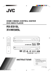 JVC LVT1002-012B Home Theater System User Manual