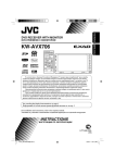 JVC KV-AVX706 TV DVD Combo User Manual