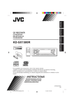 JVC KD-SX1500R CD Player User Manual