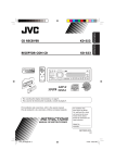 JVC KD-S52 CD Player User Manual