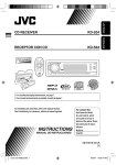 JVC KD-S34 CD Player User Manual