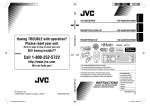 JVC KD-A605 CD Player User Manual