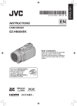 JVC GZ-HM400EK Camcorder User Manual