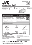 JVC GZ-E505 Camcorder User Manual