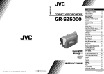 JVC GR-SZ5000 Camcorder User Manual