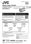 JVC GR-SXM82ED Camcorder User Manual