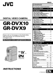 JVC GR-DVP9 Camcorder User Manual