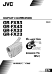 JVC GR-DVL410 Camcorder User Manual