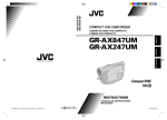 JVC GR-AX247UM Camcorder User Manual