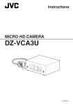 JVC DZ-VCA3U Security Camera User Manual