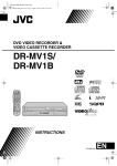 JVC DR-MV1B DVD VCR Combo User Manual