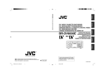 JVC BR-DV6000E VCR User Manual