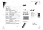 JVC AV32R25EK CRT Television User Manual