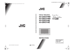 JVC AV-28X37HIE CRT Television User Manual
