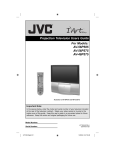 JVC 1004TNH-II-IM Projection Television User Manual