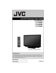 JVC 0807TNH-II-IM Flat Panel Television User Manual