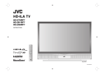 JVC 0706TKH-MW-VPC Flat Panel Television User Manual
