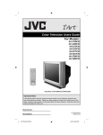 JVC 0505JGI-II-IM CRT Television User Manual