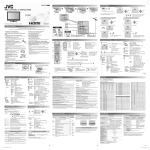 JVC 0310SCT-NF-MT Flat Panel Television User Manual