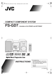 JVC 0305MWMMDWBET Stereo System User Manual