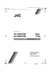 JVC 0204-T-CR-JMUK CRT Television User Manual