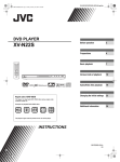 JVC 0204STYBICJSC DVD Player User Manual