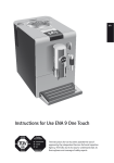 Jura Capresso 9 Coffeemaker User Manual