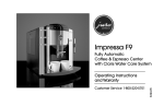 Jura Capresso 63942R Coffeemaker User Manual