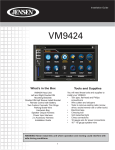 Jensen VM8113 Car Video System User Manual