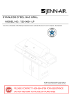 Jenn-Air 720-0061-LP Gas Grill User Manual