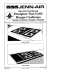Jenn-Air 0VG4280 Cooktop User Manual