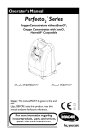 Invacare IRC5PAW Oxygen Equipment User Manual