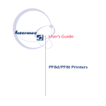 Intermec PF8D Printer User Manual
